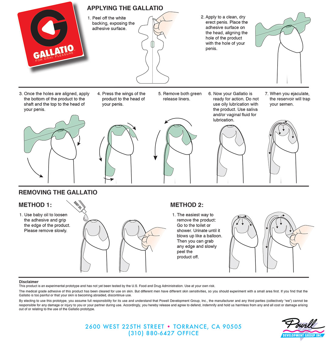 Gallatio Instruction Gallatio Instruction